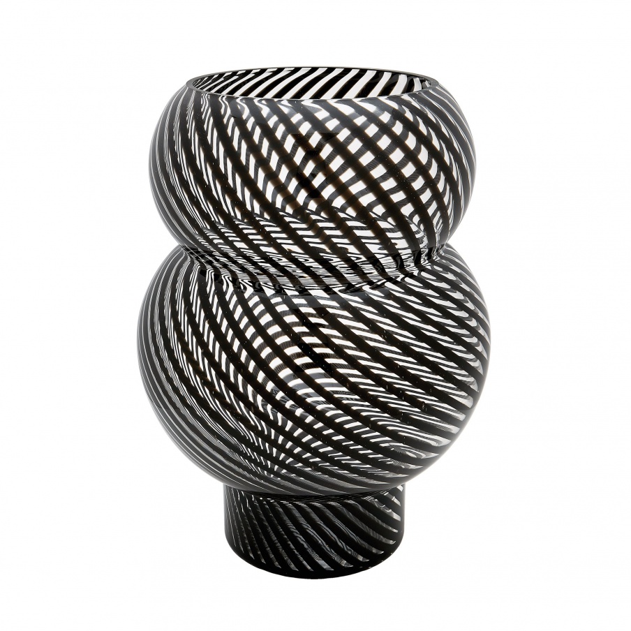 Vase Whirl Bubble Vase Dimond Home