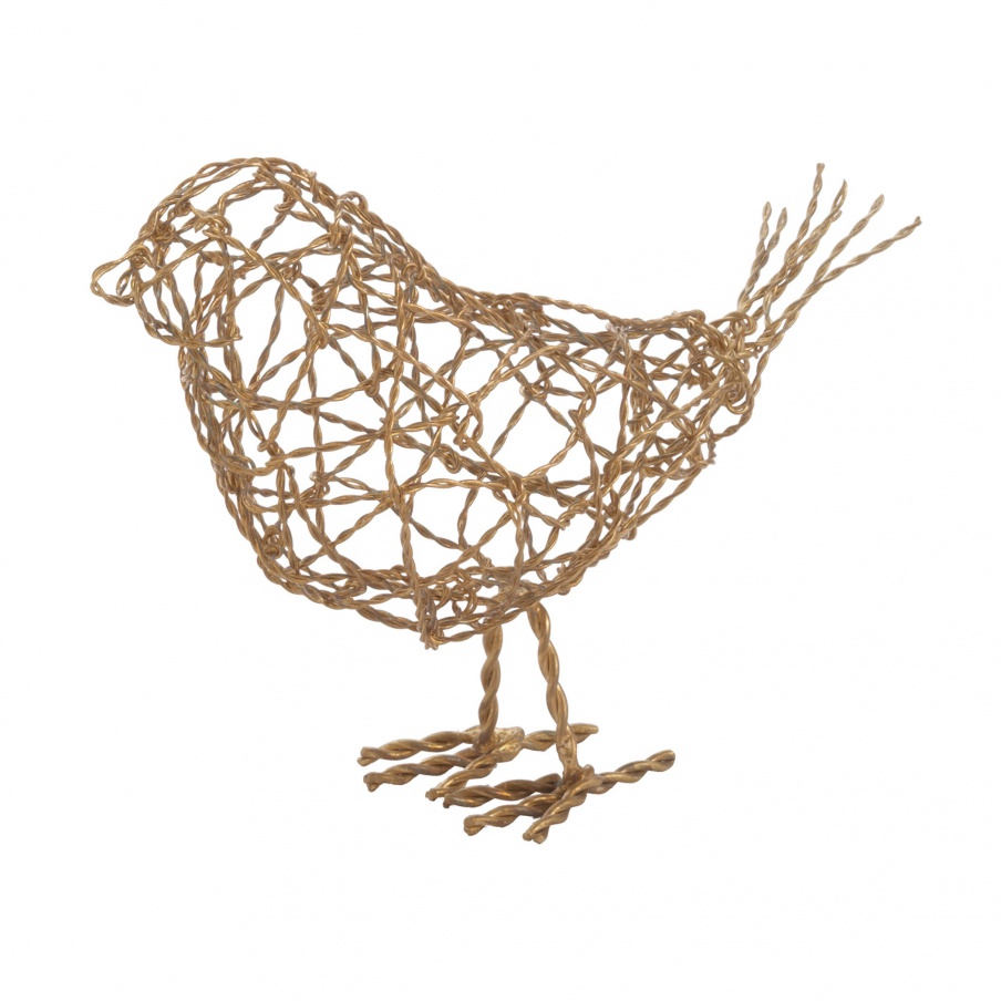Zubehör Brass Scribble Bird - Lg Dimond Home
