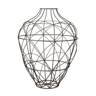 Vase Russet Wire Vessel - Sm