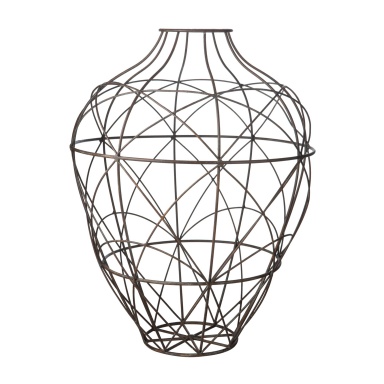 Vase Russet Wire Vessel - Lg