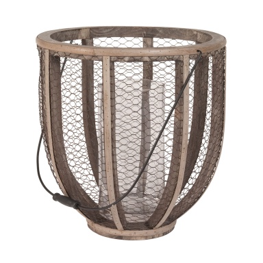 Vase Wire Barrel Atlas Hurricane Vase