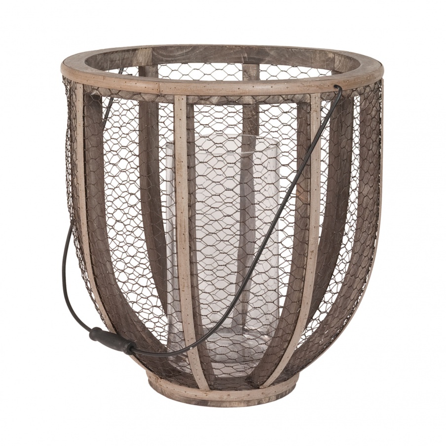 Vase Wire Barrel Atlas Hurricane Vase Dimond Home
