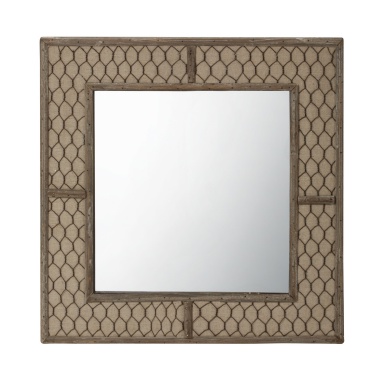 Wandhalter Wire Canvas Mirror