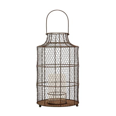 Kerzenhalter Chicken wire Hurricane - Small.