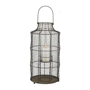 Kerzenhalter Chicken wire Hurricane - Large