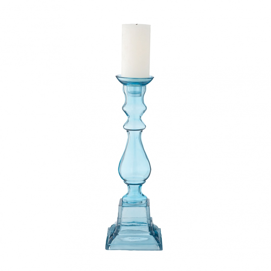 Kerzenhalter Sea Glass Knight Pillar Holder-Sm Dimond Home