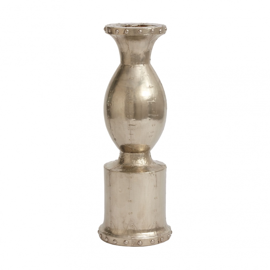 Kerzenhalter Royal German Silver Baron Candleholder - Lg Dimond Home