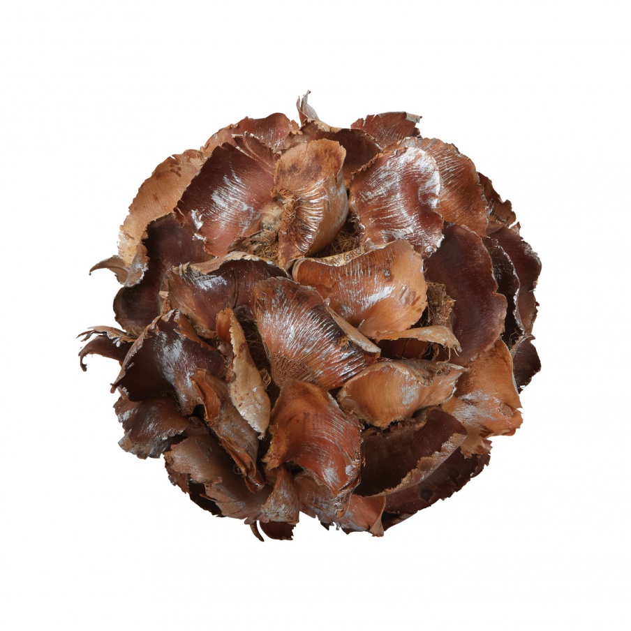 Zubehör Silver Palm Gilt Petal Ball - Lg Dimond Home