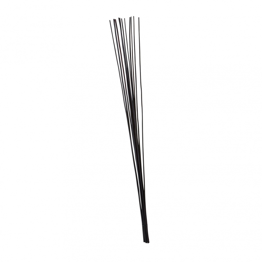 Zubehör Charcoal Jute Bunch With Leather And Tie Bead Dimond Home
