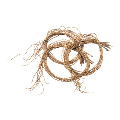 Zubehör Tail Natural Coil Bunch With Leather And Tie Bead