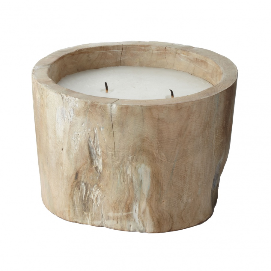 Zubehör White Pepper Log Candle - Sm Dimond Home