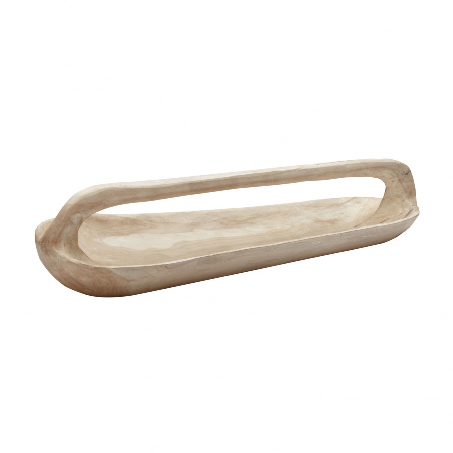 Behälter White Pepper Handled Trough Dimond Home