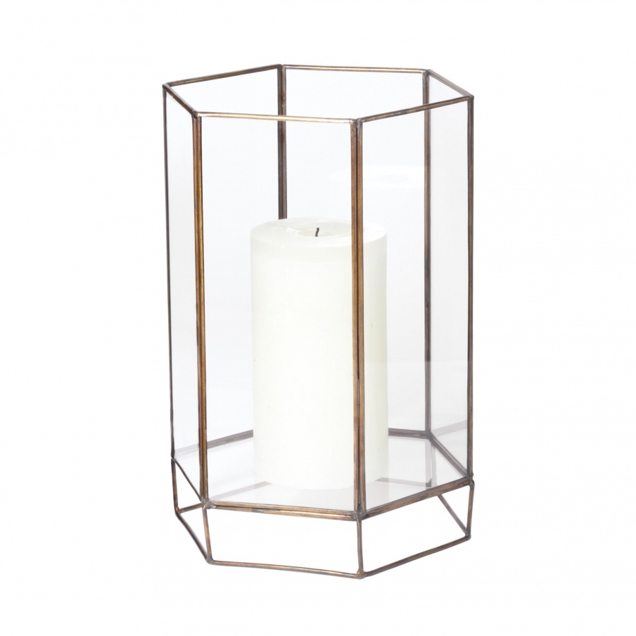 Kerzenhalter Glass Oriel Hurricane - Sm Dimond Home