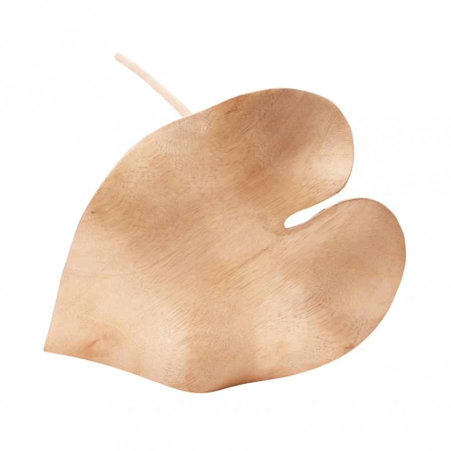 Zubehör Hand Geschnitzte Blonde Dimond Lotus Leaf Home