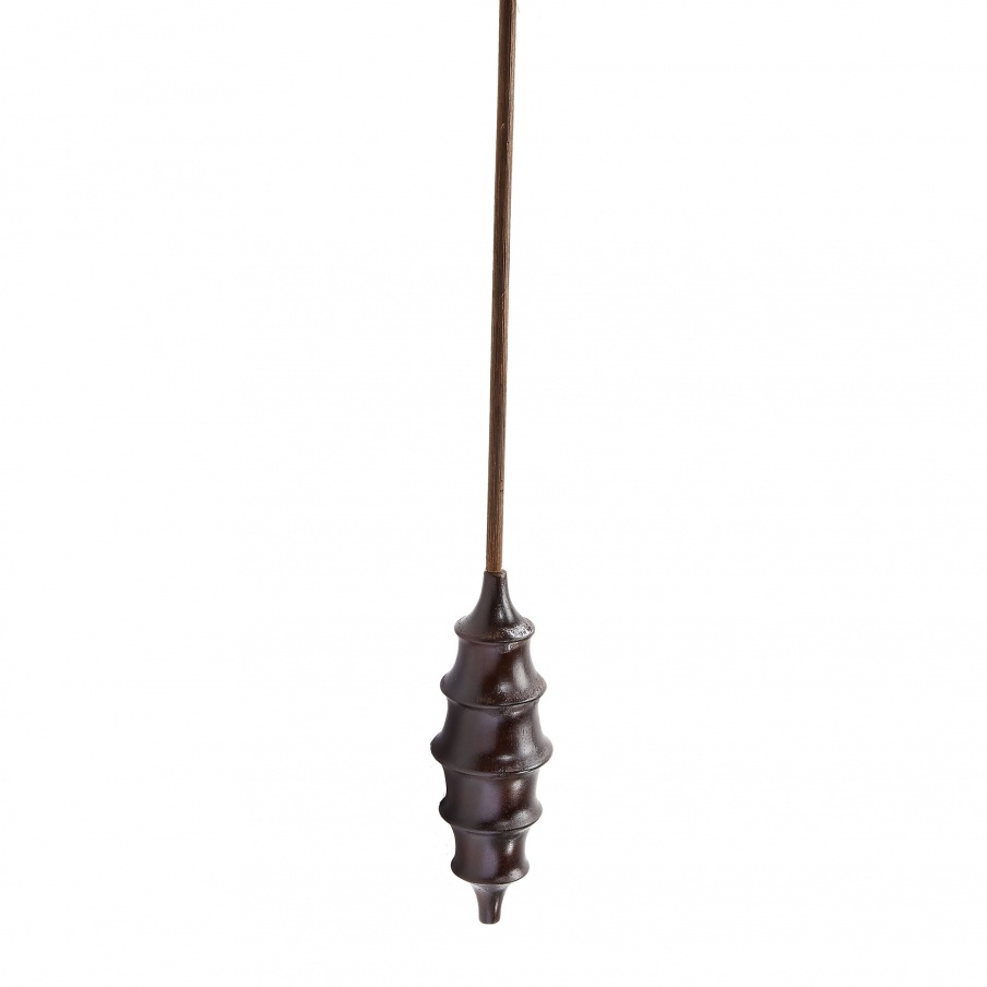 Zubehör Chocolate Hand Carved Cocoon Stalk Dimond Home
