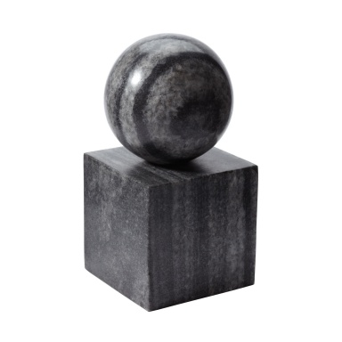 Книгодержатель Marble Gray Minimalist Bookend