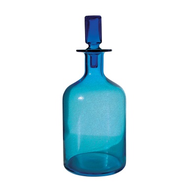 Vase Pool Blue Decanter - Lg
