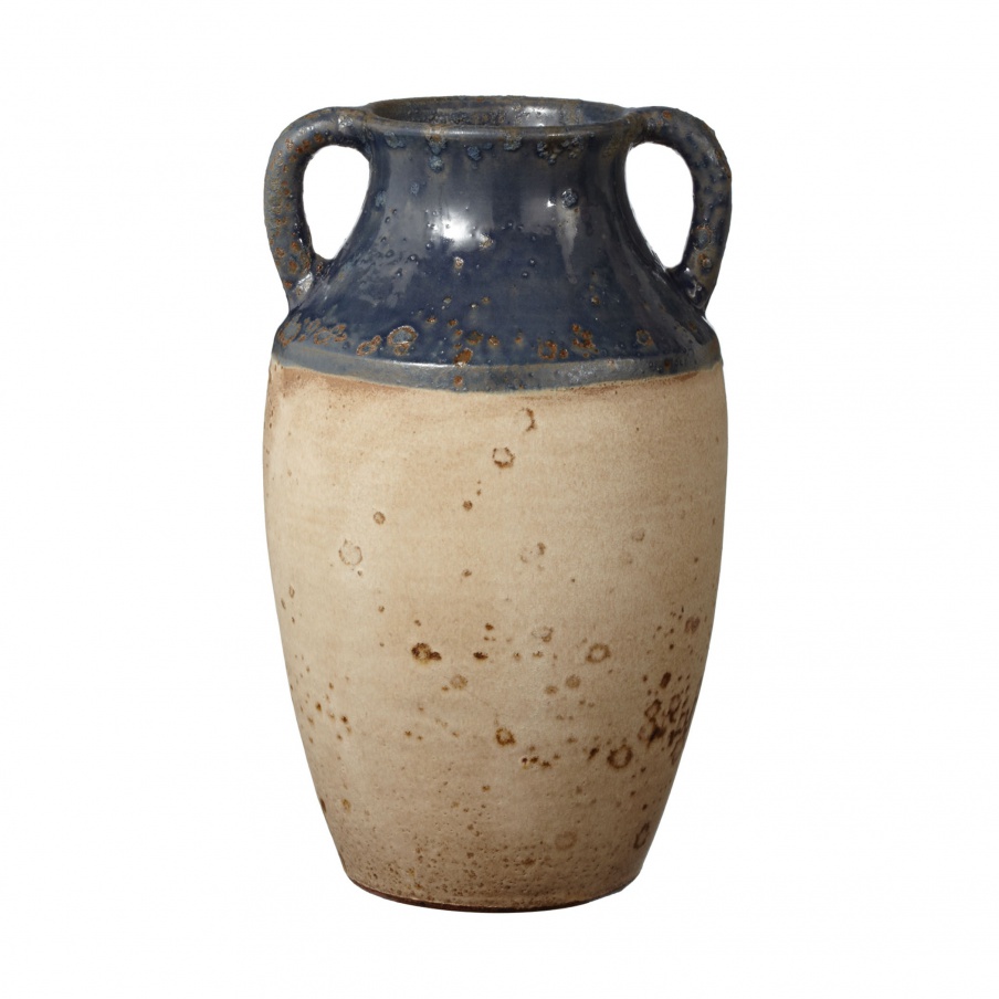 Vase Denim Olive Jar Dimond Home