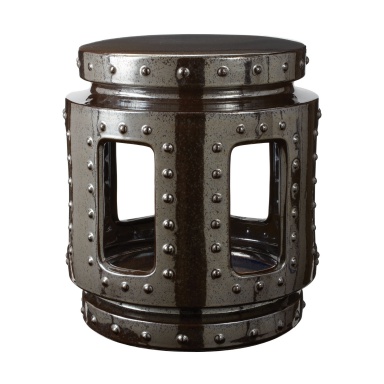 Hocker Black Acid Throne Stool