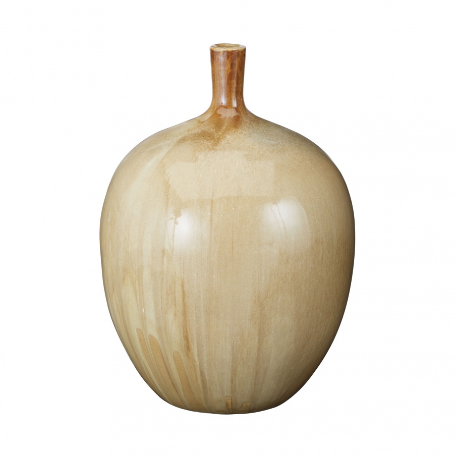 Vase Sahara Marble Bottle - Lg Dimond Home