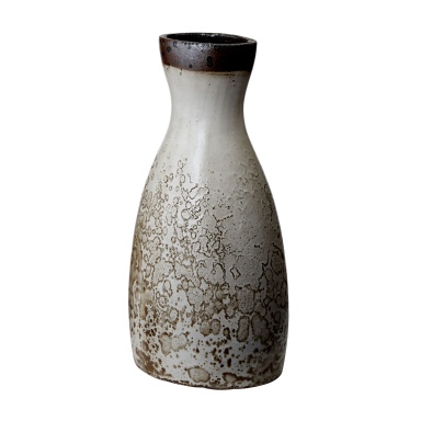 Vase Rustic White Watering Jug - Lg