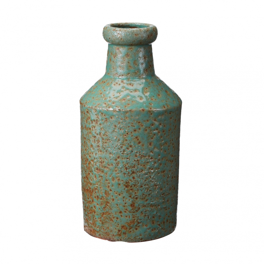 Vase Rustic Jungle Milk Bottle Dimond Home