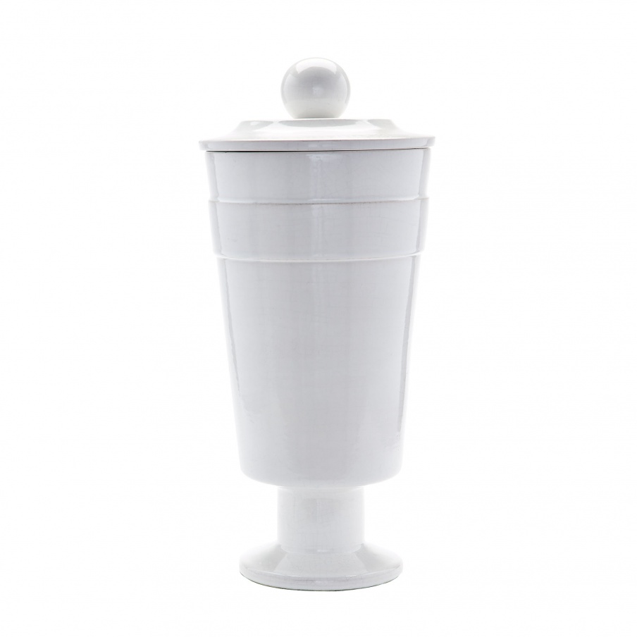 Vase Polar White Vase - Large Dimond Home