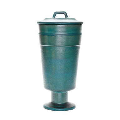 Vase Metallic Patina Vase - Tall