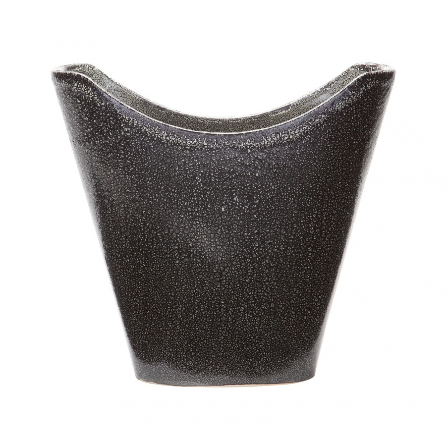 Vase Reaction Vase In Grey Dimond Home