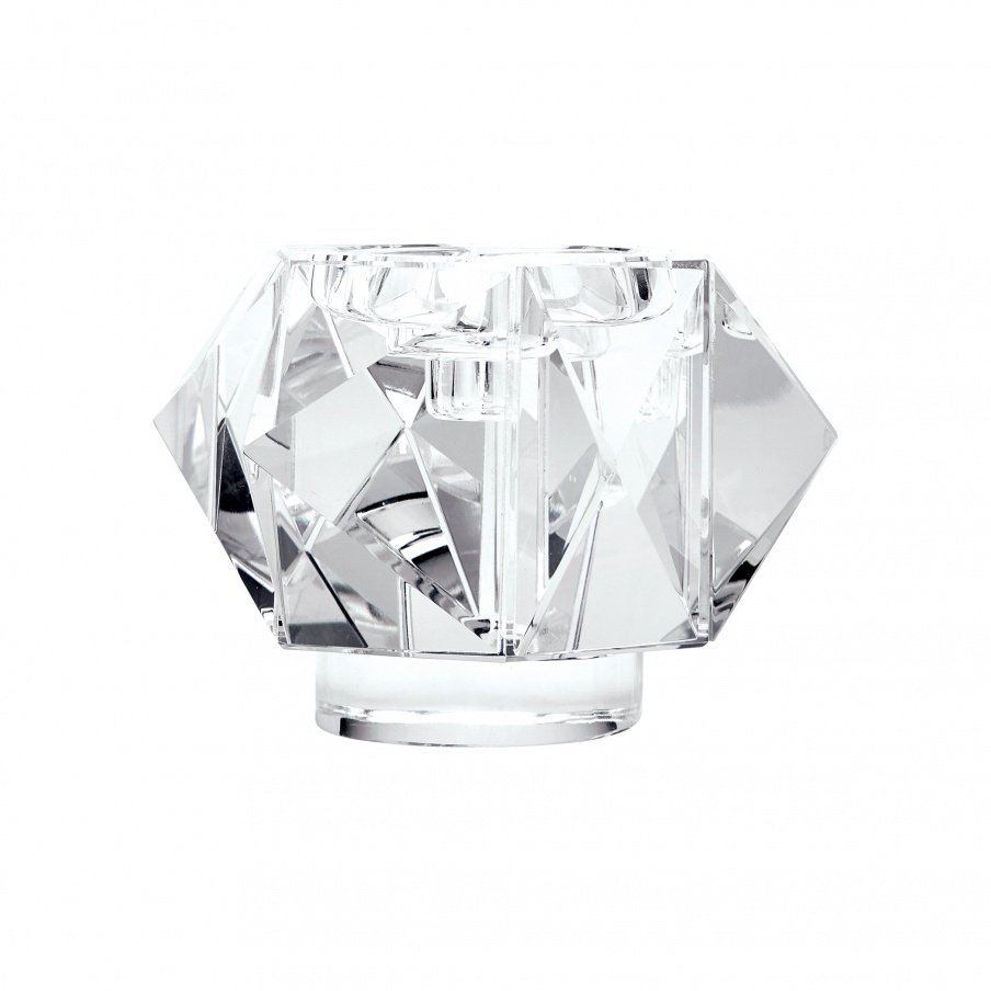 Kerzenhalter Faceted Star Candleholder Crystal - Large. Dimond Home