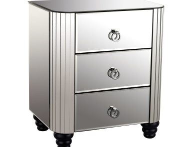 Kommode Deco Mirror 3 Drawer Chest Dimond Home