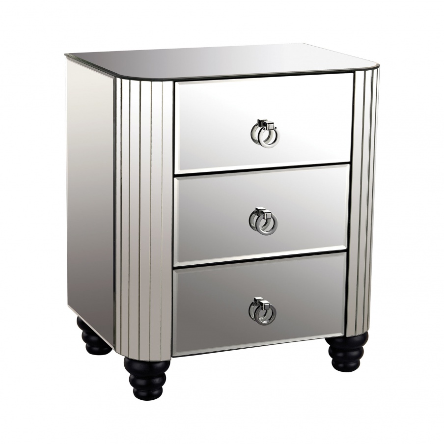 Kommode Deco Mirror 3 Drawer Chest Dimond Home
