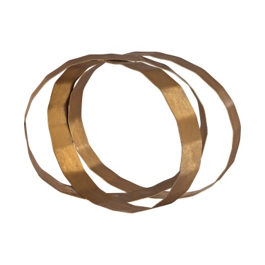 Statuette Asymmetric Ovals Table Top Sculpture
