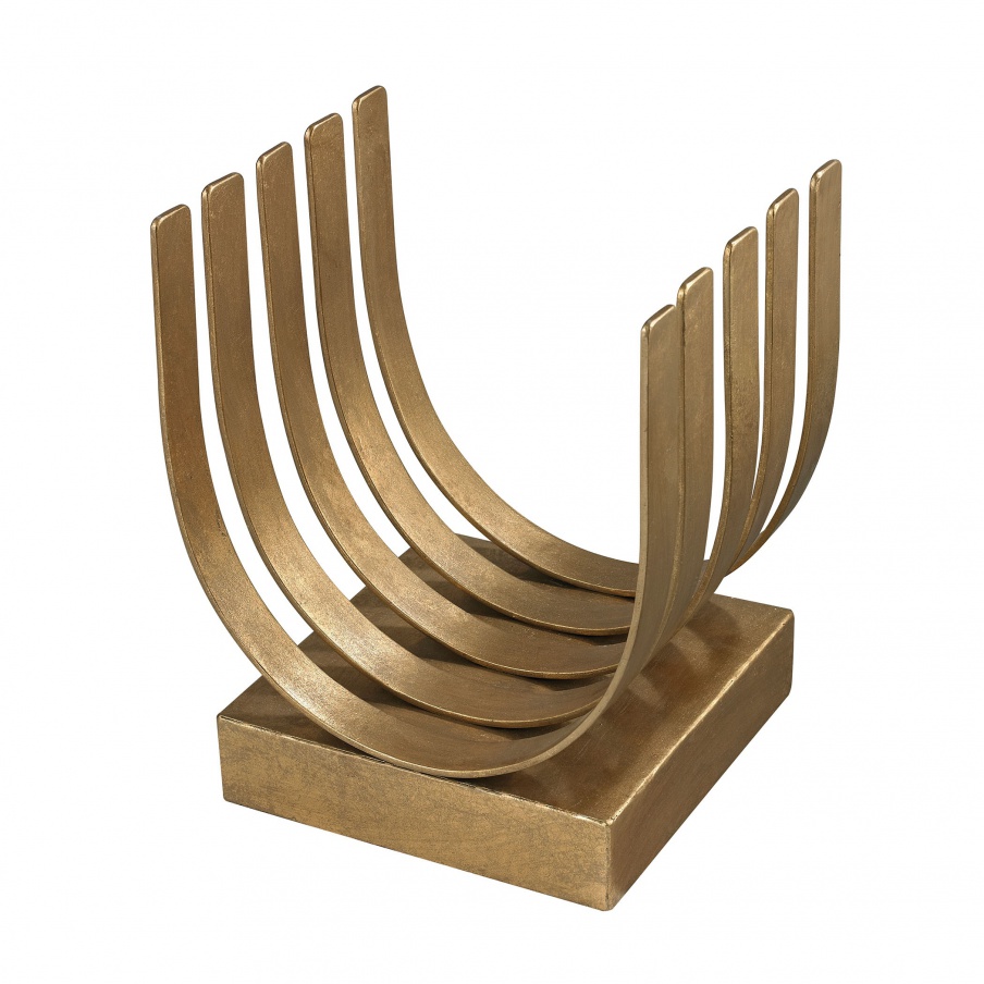 Zubehör Olympia Gold Leaf Log Holder Dimond Home