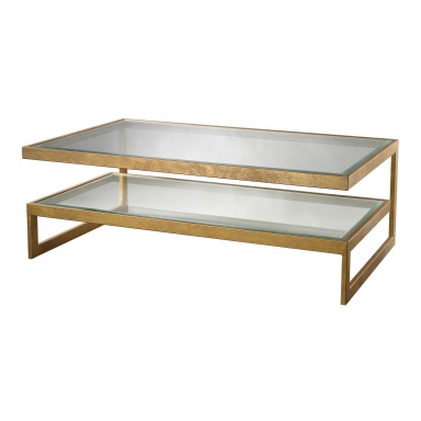 Tisch Gold Leaf Key Coffee Table