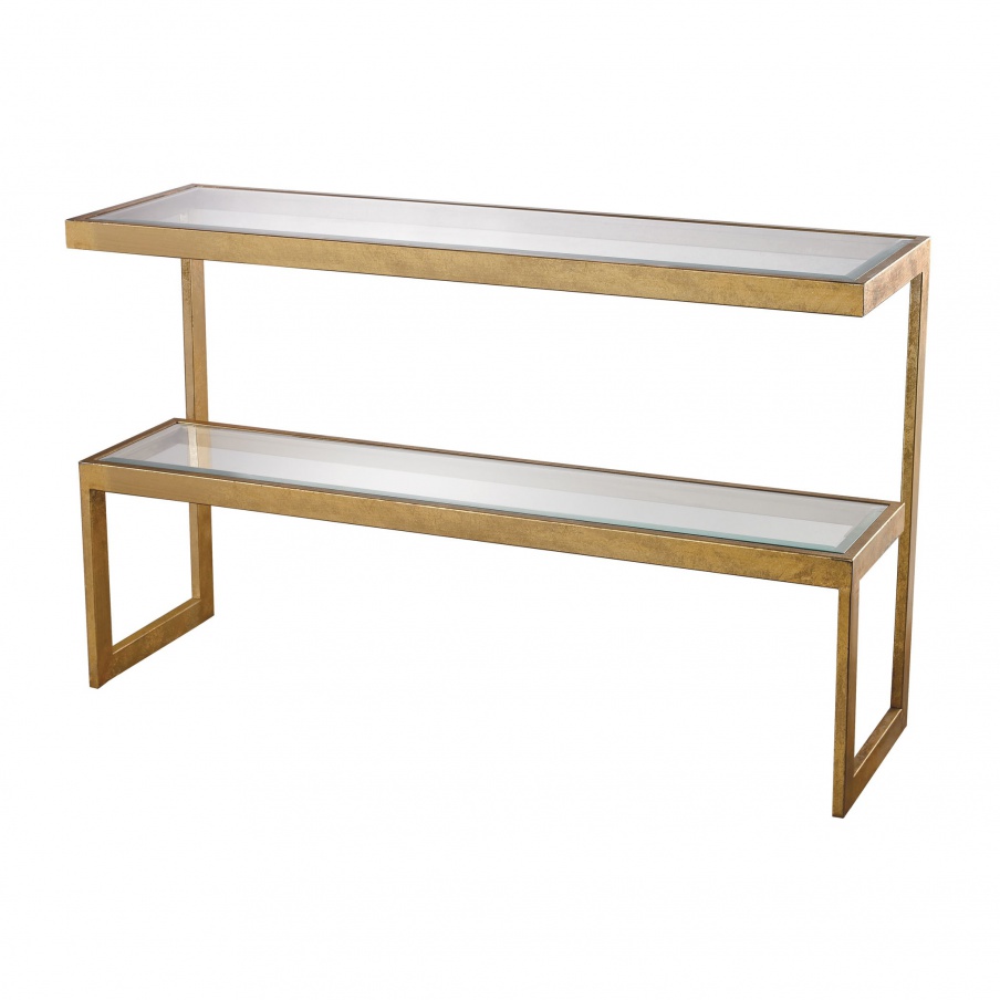 Konsole Gold Leaf Key Console Dimond Home