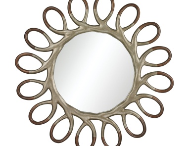 Wandhalter Clement Two-Tone Mirror Dimond Home