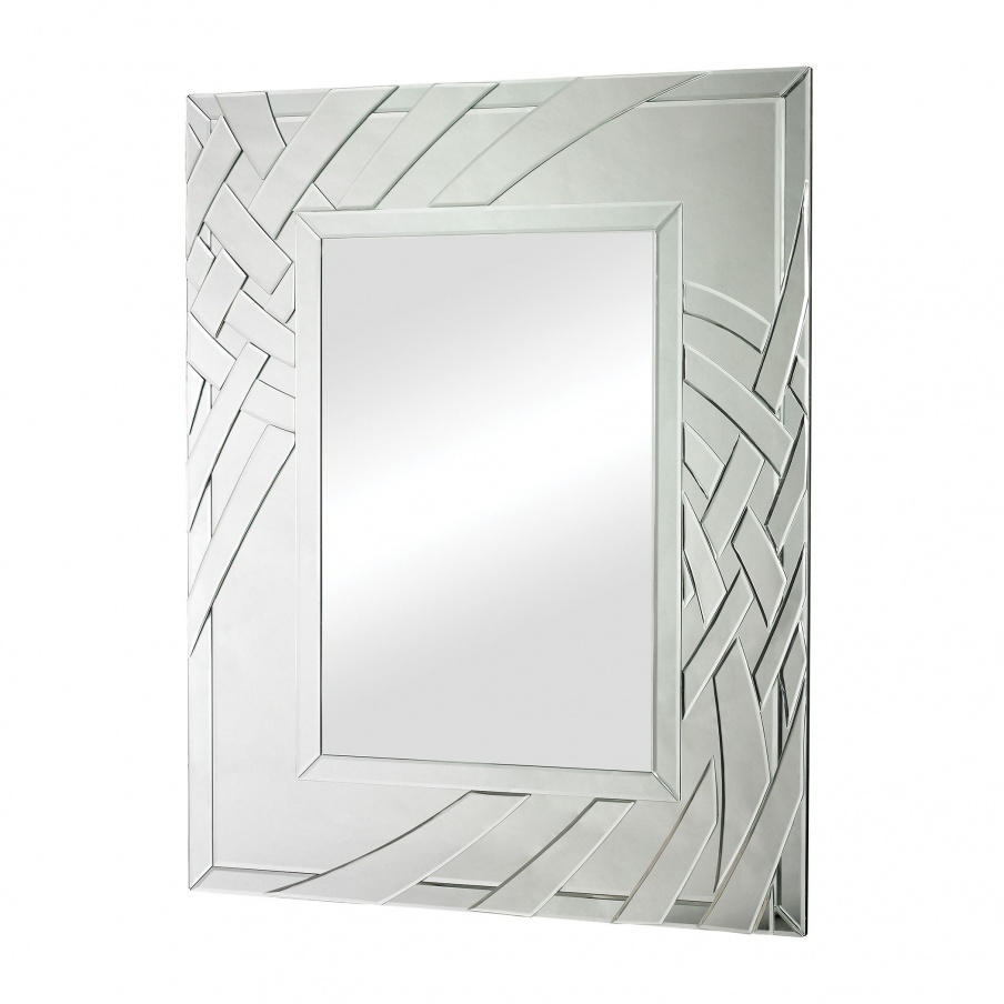 Arched Wall Ribbons Bär Formte Edge Mirror Dimond Home