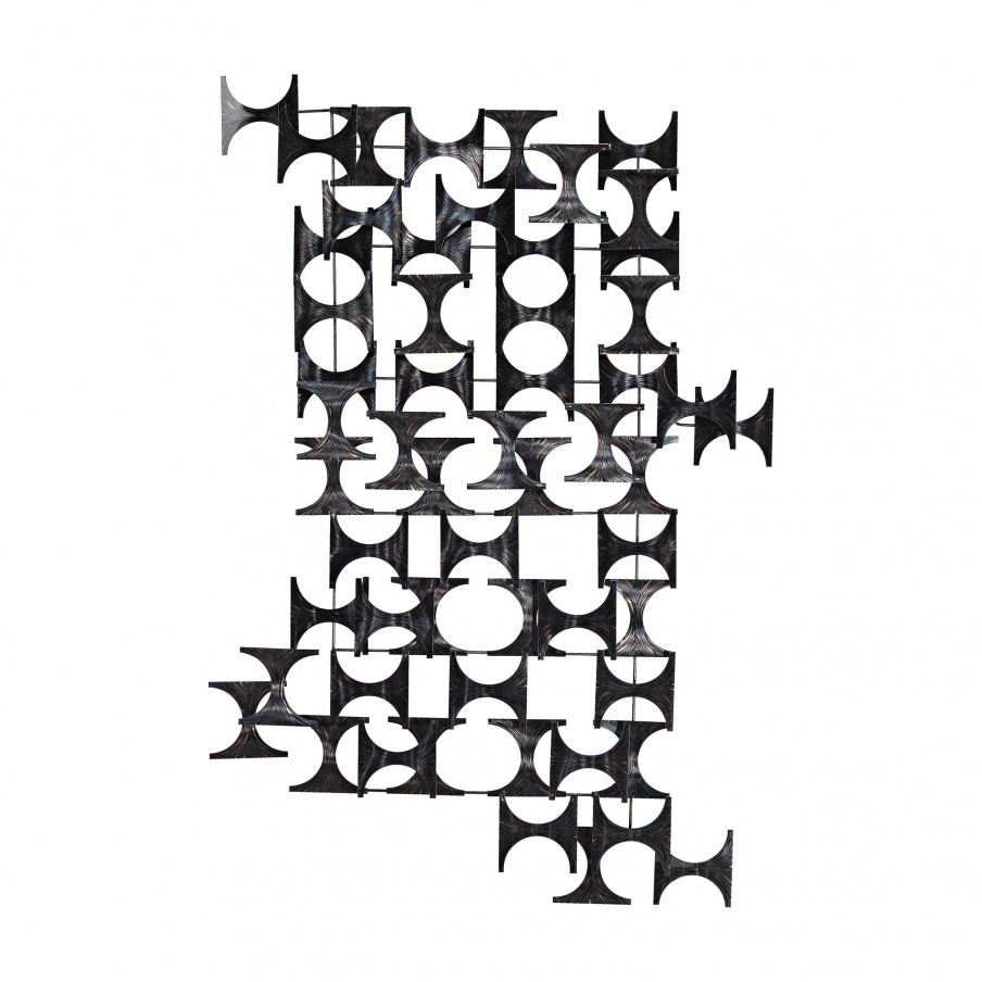 Muster Metal Eye Wall Art Dimond Home