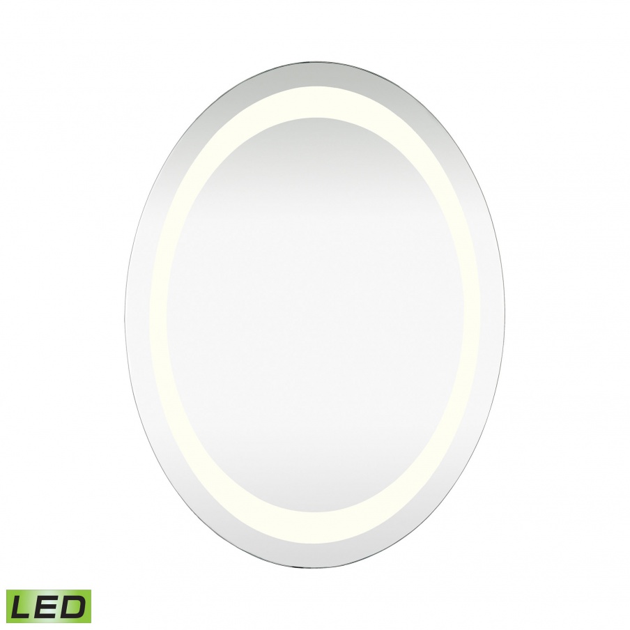 Wandhalter Oval Led Mirror Dimond Home