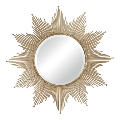 Wandhalter Churchfield Metal Frame Starburst Mirror