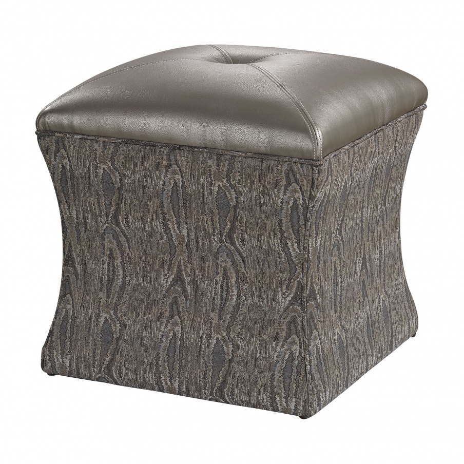 Chaiselongue Luxe Ottoman - Grey Dimond Home