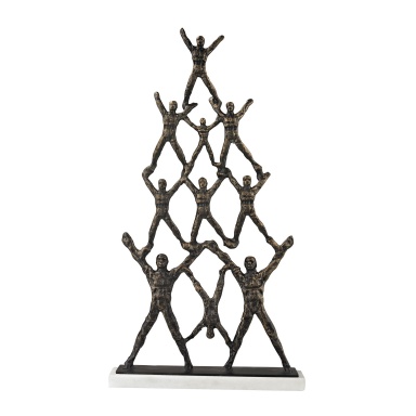 Statuette Troupe Sculpture