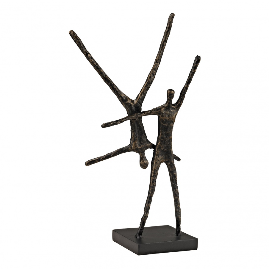 Statuette Tumble Dancers Statues Dimond Home
