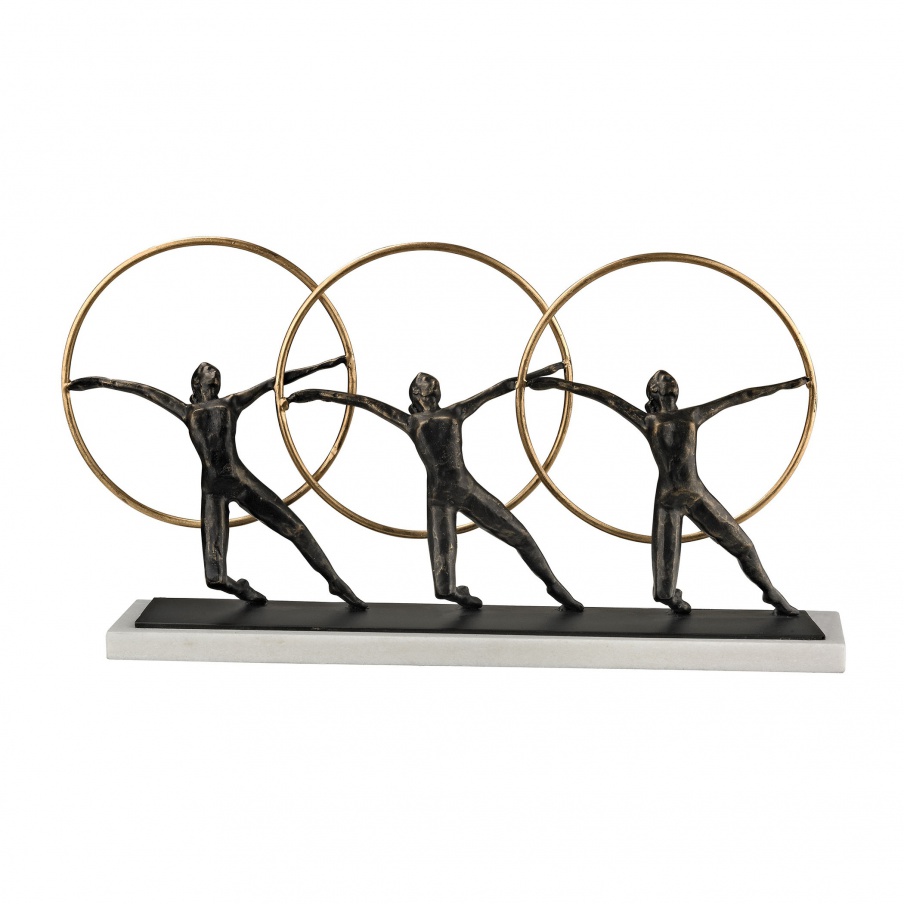 Statuette Ring Dancer Statues Dimond Home