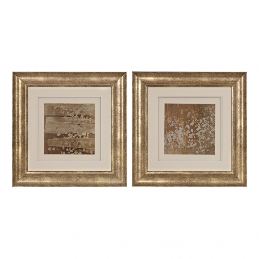 Bild Golden Rule Shadow Box I, II - Limited Edition Print Under Glass Dimond Home
