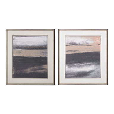 Muster Glide I, II - Limited Edition Print On Fine Art Paper Under Glass