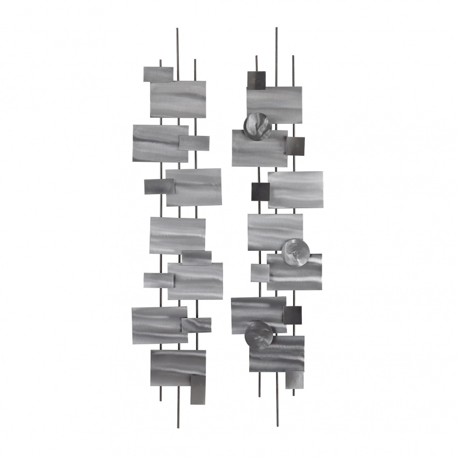 Wand-Dekor-Vertical Shapes Wall D Dimond Home