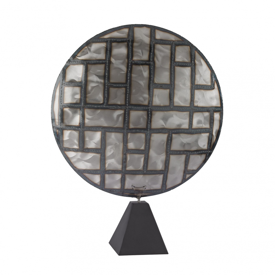 Statuette Parquetry in Metal Sculpture Dimond Home