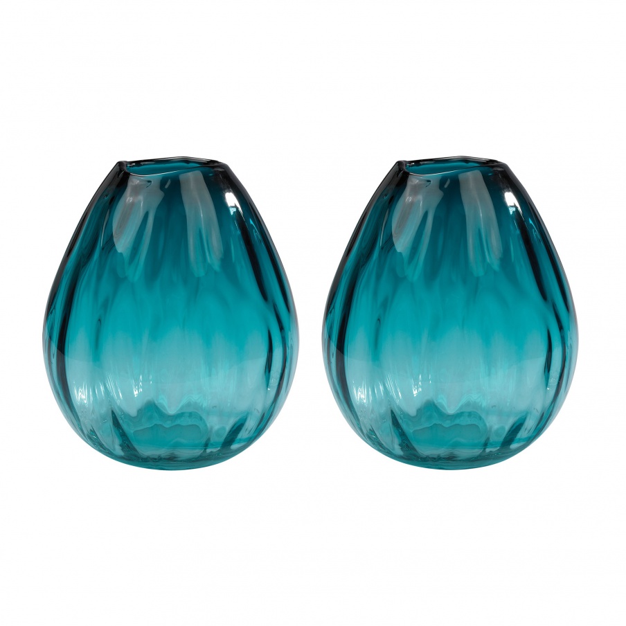 Vase Aqua Ombre Vase Dimond Home